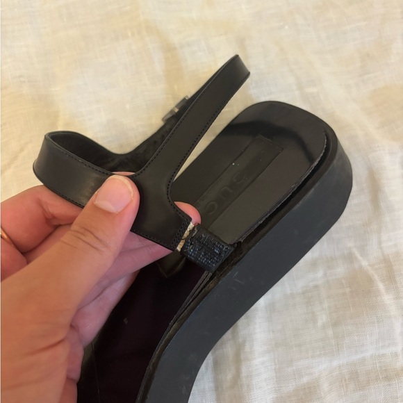 Vintage Gucci black rubber sandals Women’s 9.5 - Picture 10 of 11
